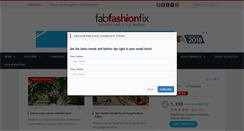Desktop Screenshot of fabfashionfix.com